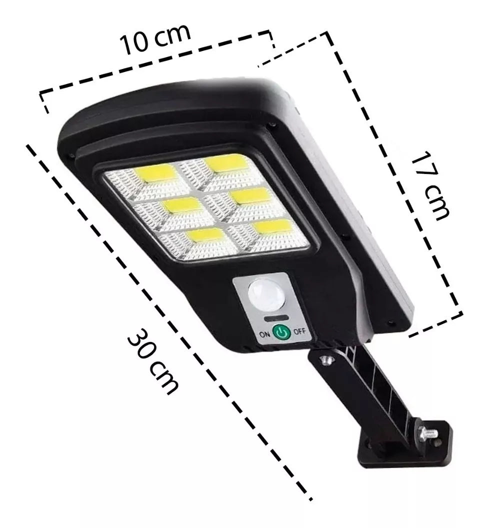 Pack 4 Foco Solar Exterior Con Sensor