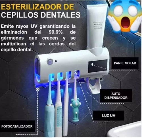 Soporte Esterilizador Cepillo de Dientes