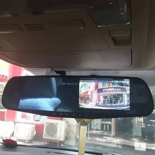 ESPEJO RETROVISOR+CÁMARA FRONTAL Y RETRO