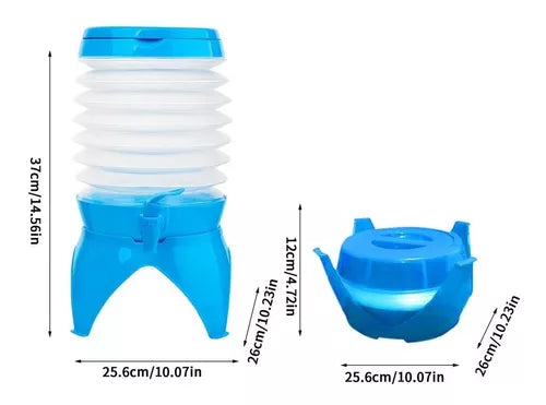 Bidón Para Agua Bebidas Acordeón